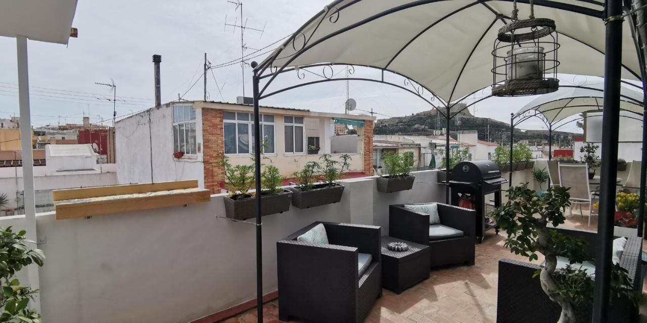 Amazing Penthouse With Views To The Castle Alicante Exterior foto